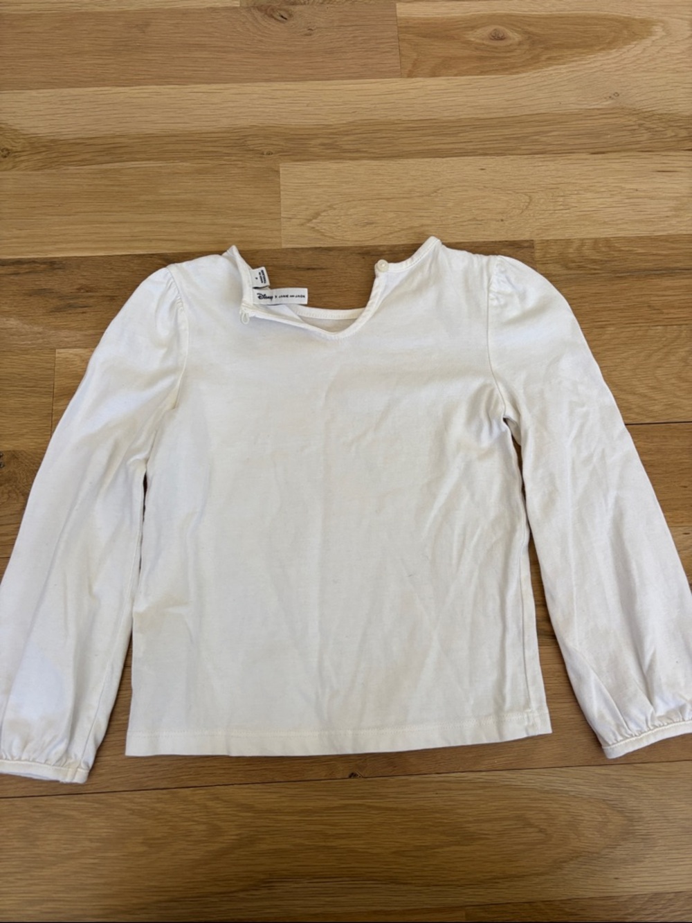 Janie and Jack White Long-Sleeve Top with Frozen Characters 4T - Picture 5 of 5